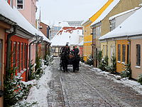 Julemarked & julelys på Fyn • Fra Jylland